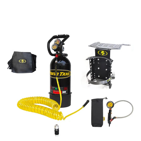 10 lb. BTS Edition Power Tank - Fits 4 Door Wranglers JKU & JLU | Gloss Black | XP400 Regulator