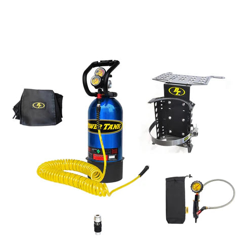 10 lb. BTS Edition Power Tank - Fits 4 Door Wranglers JKU & JLU | Candy Blue | XP400 Regulator