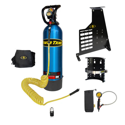 15 lb. 2 Door Bronco Edition Power Tank (6th Gen 2021+) | Candy Blue | HP250i Regulator