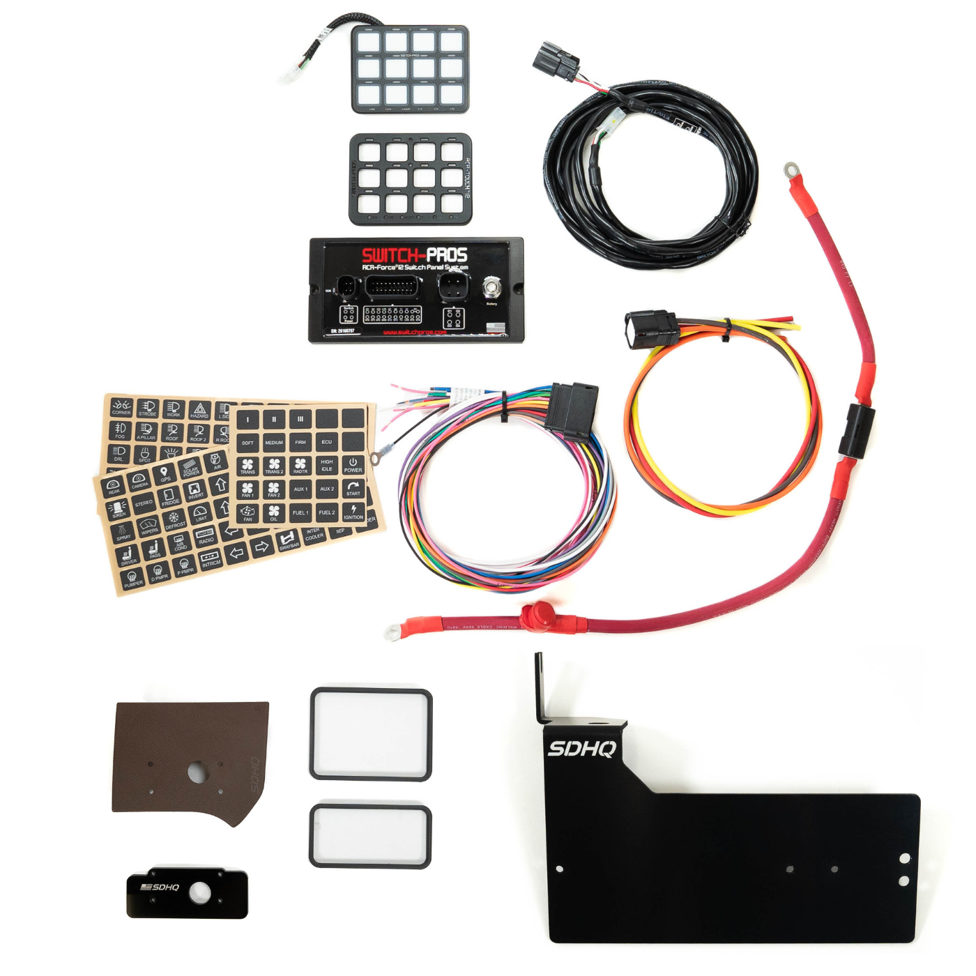 2019-2026 Ram 2500/3500 SDHQ Built Complete Switch Pros RCR FORCE 12 Kit