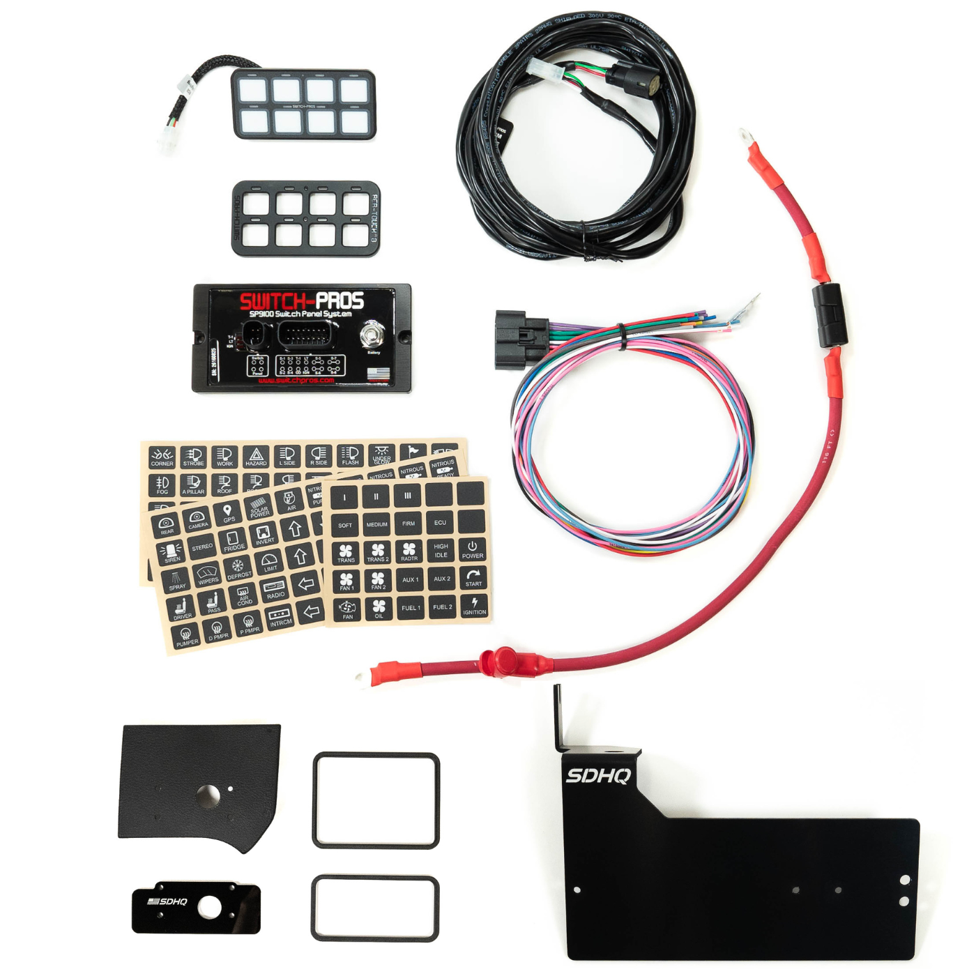 2019-2026 Ram 2500/3500 SDHQ Built Complete Switch Pros SP9100 Kit