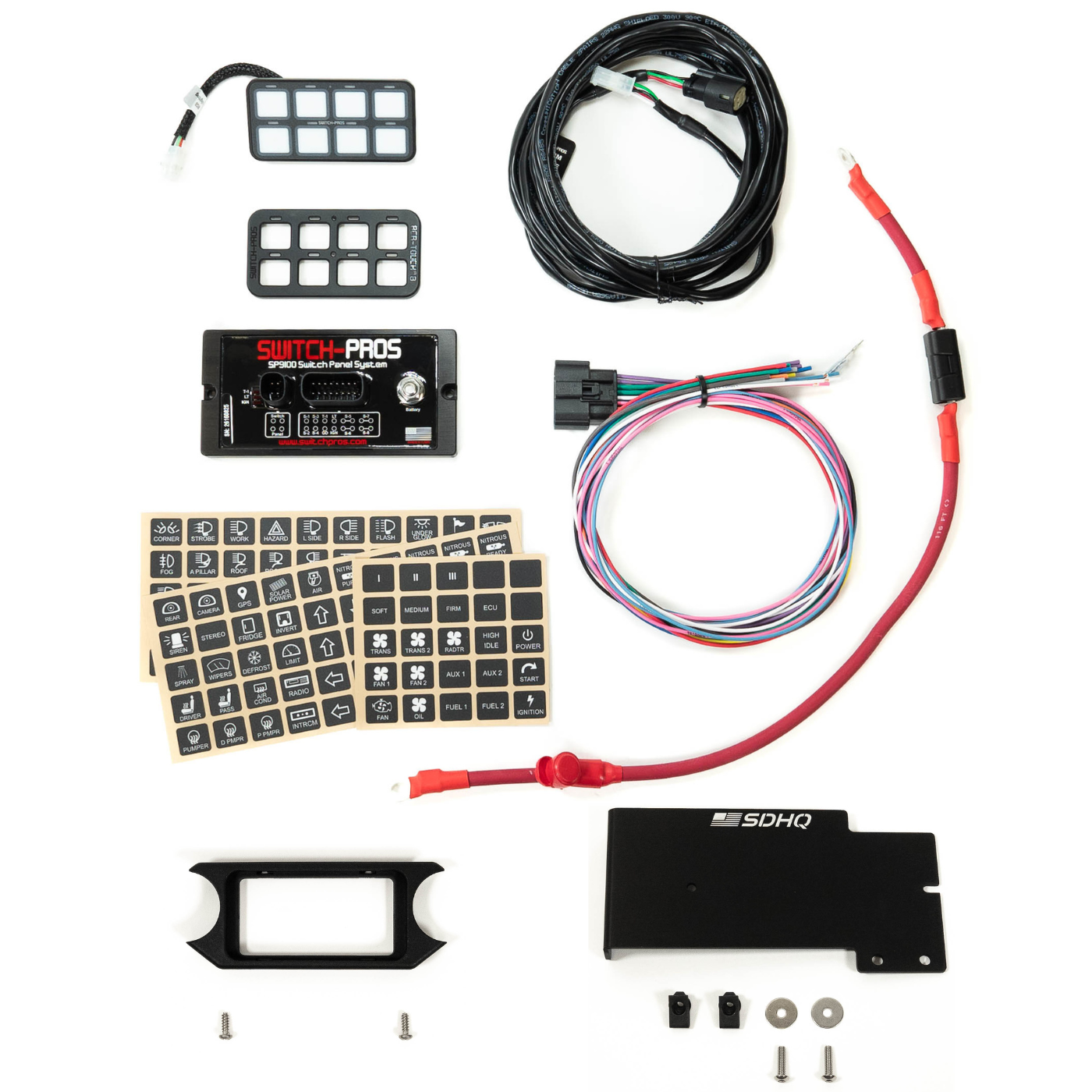 2019-2023 Ford Ranger SDHQ Built Complete Switch Pros SP9100 Kit