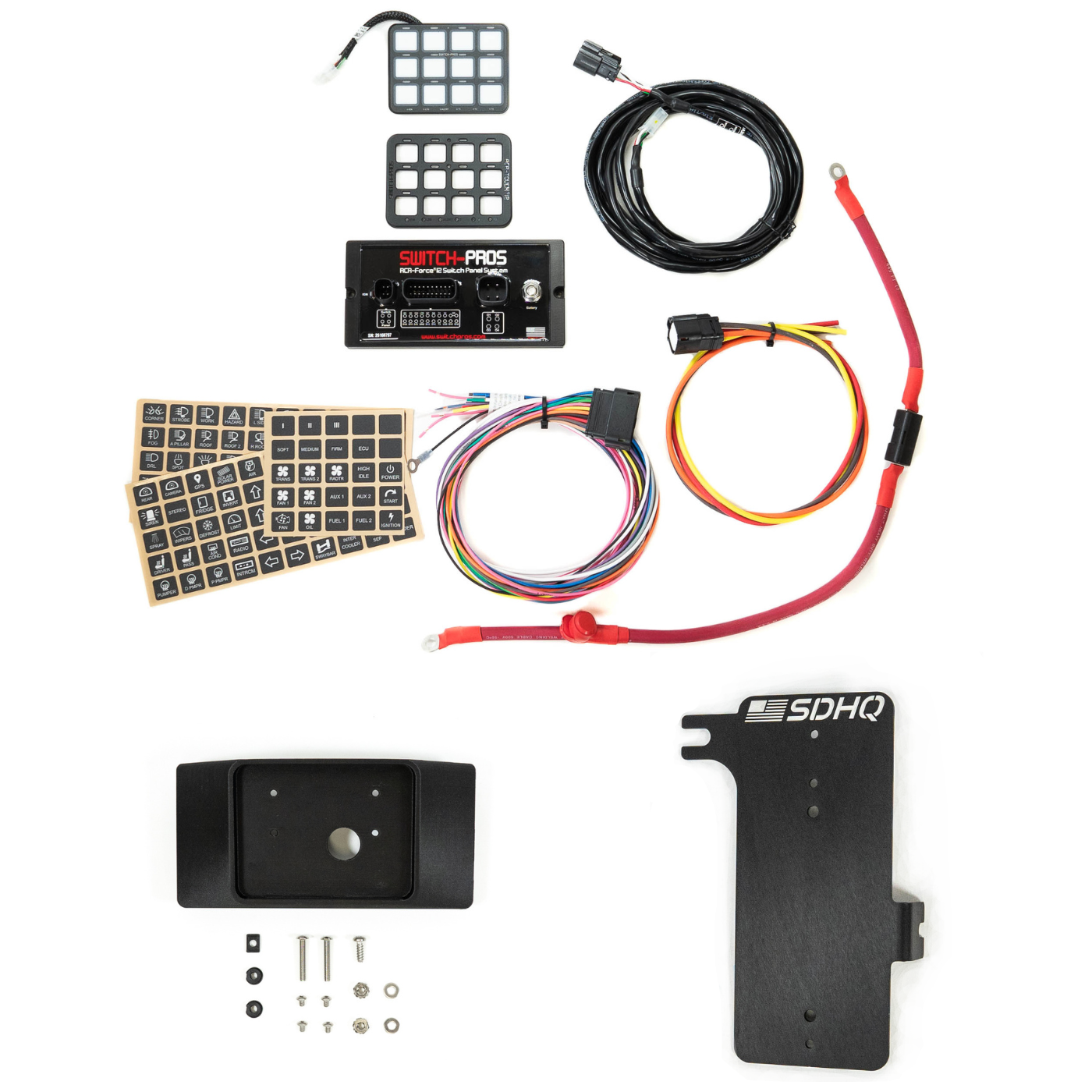 2024-2025 Ford Ranger SDHQ Built Complete Switch Pros Kit