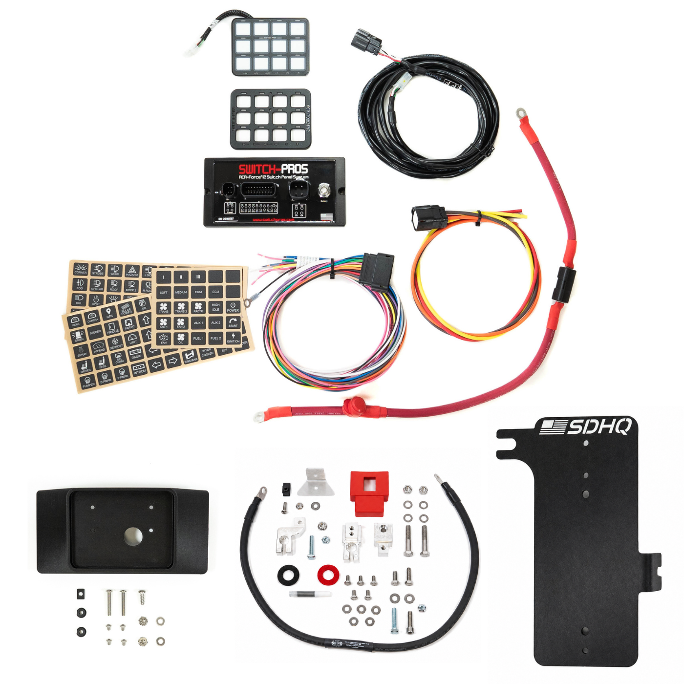 2024-2025 Ford Ranger SDHQ Built Complete Switch Pros Kit