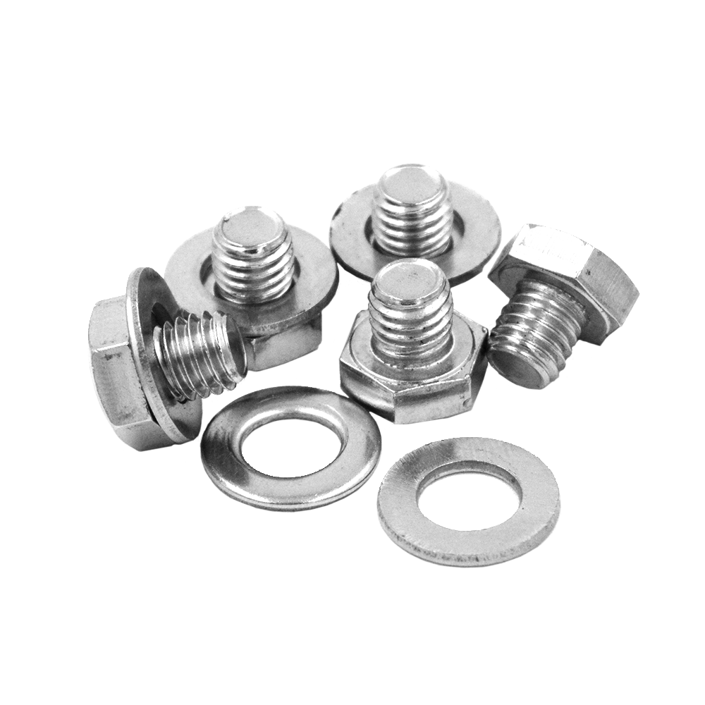 Raceline Stainless Steel Bolt & Washer -24 Pieces Front View