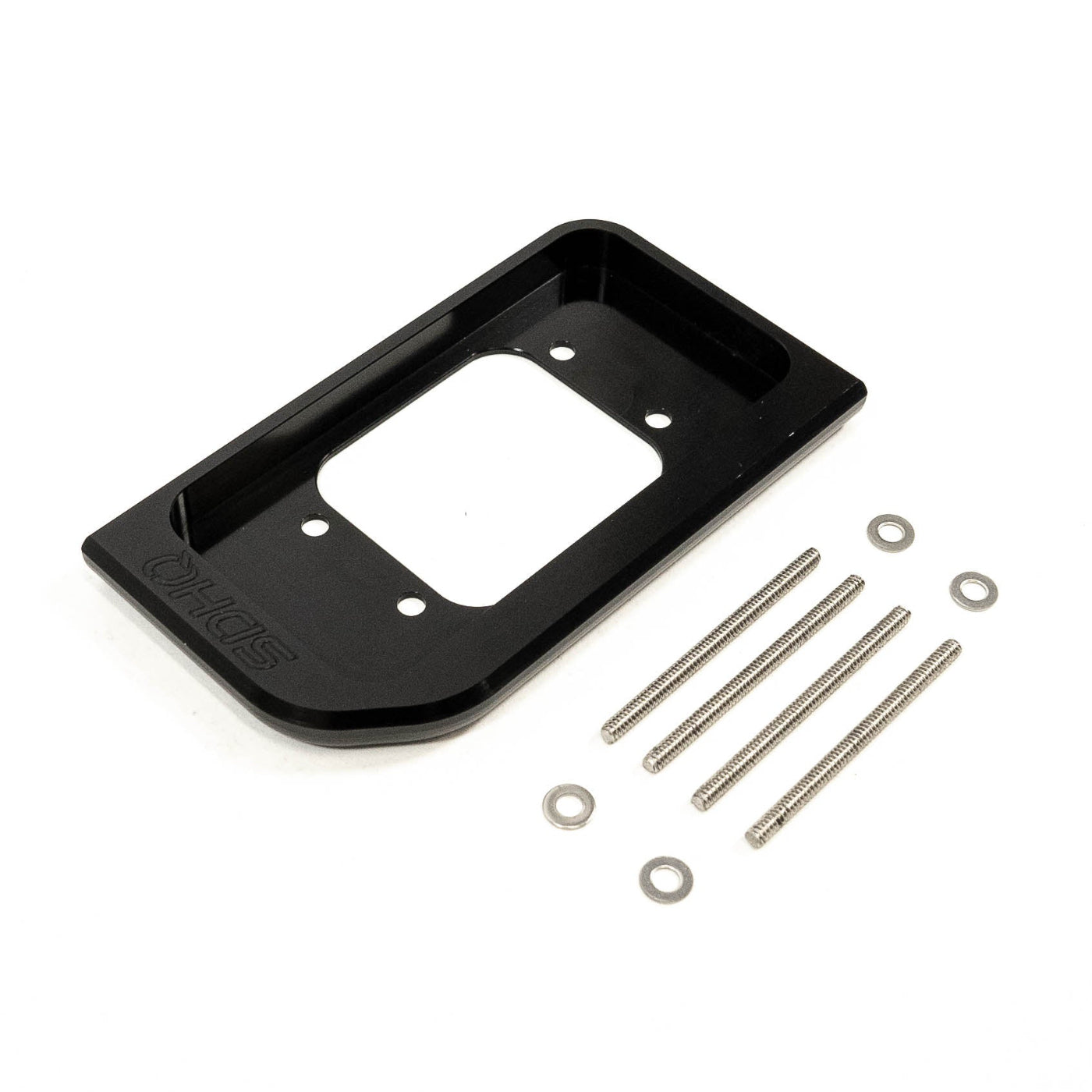 21-24 Ram 1500 TRX SDHQ Built Billet Switch-Pros SP-9100 Keypad Mount display of included parts and hardware