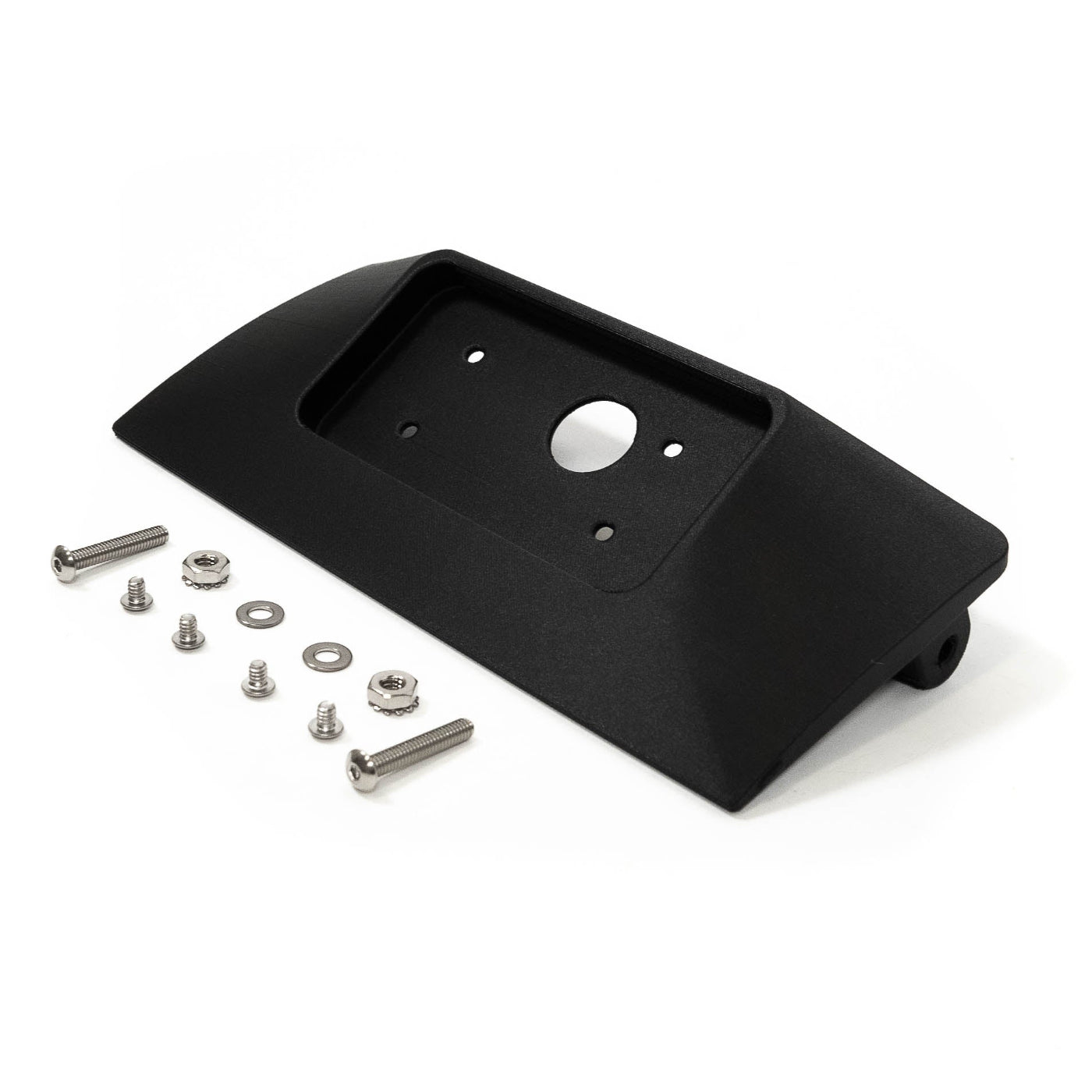 2021-2024 Ram TRX SDHQ Built 3D Printed Sunglass Keypad Mount Conversion display of included parts and hardware