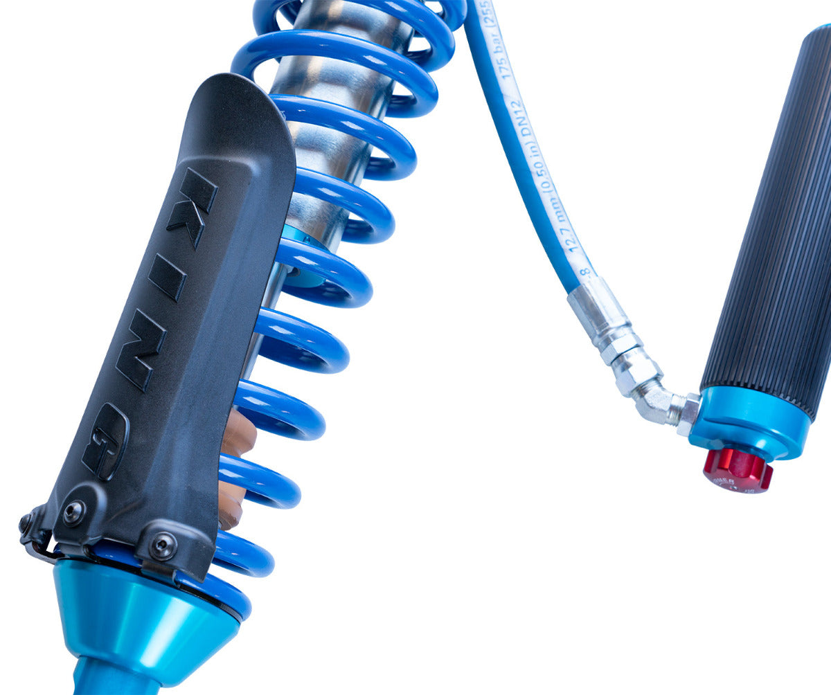 21-23 Bronco Carli Tuned King Coilover Shock Package Coilover Close-up Display