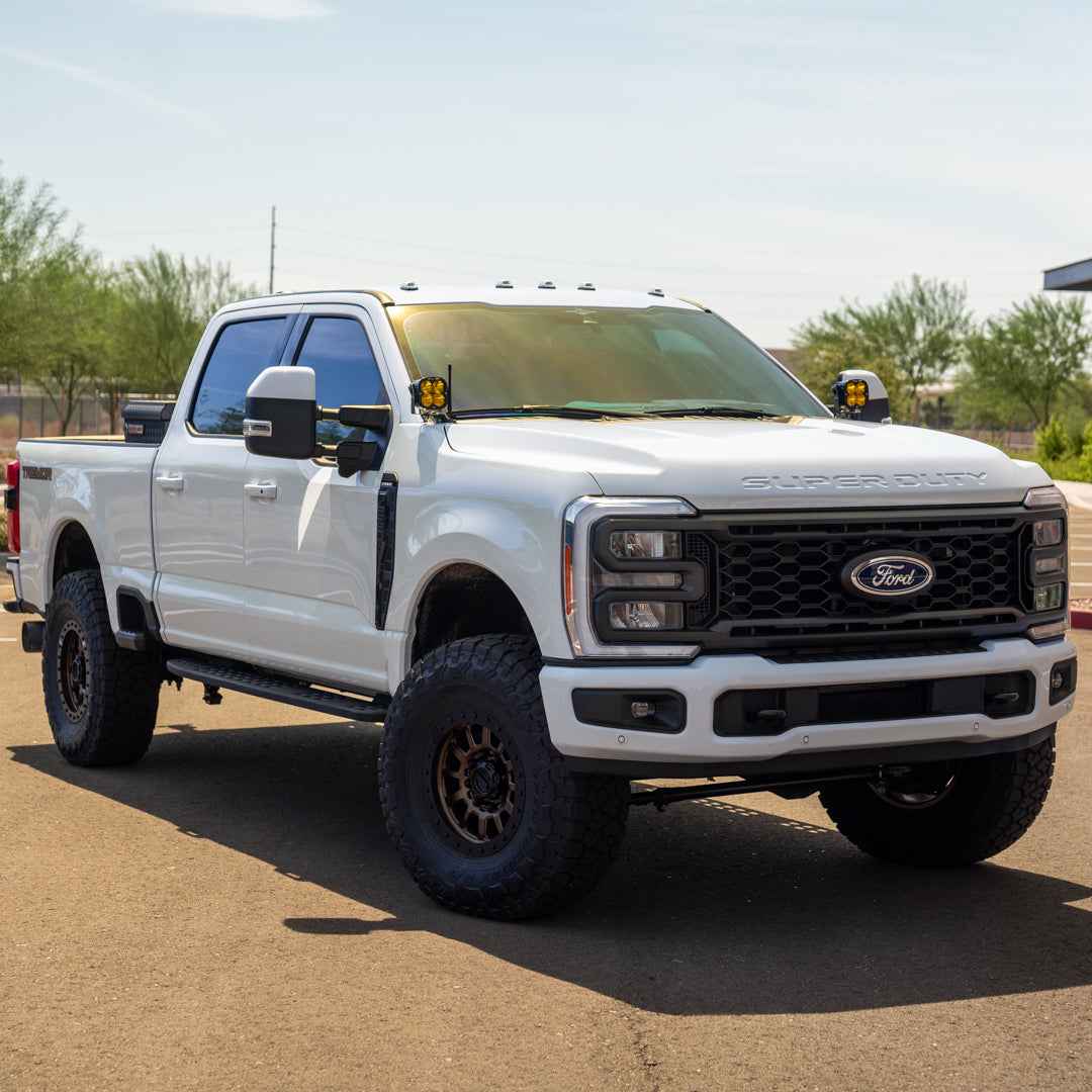 '23-24 FORD SUPER DUTY SDHQ BUILT A-PILLAR LIGHT MOUNTS