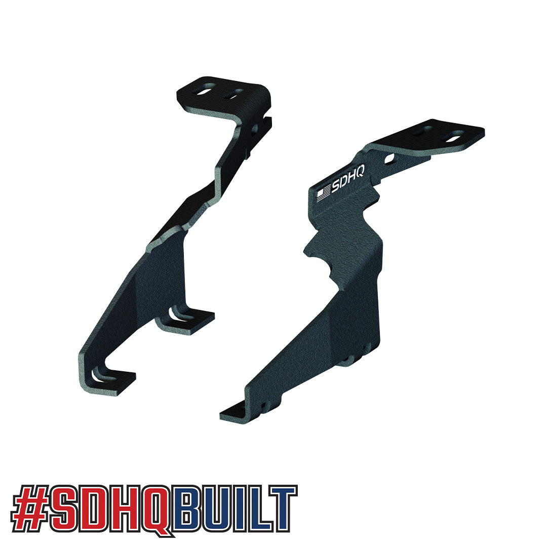 '23-24 FORD SUPER DUTY SDHQ BUILT A-PILLAR LIGHT MOUNTS