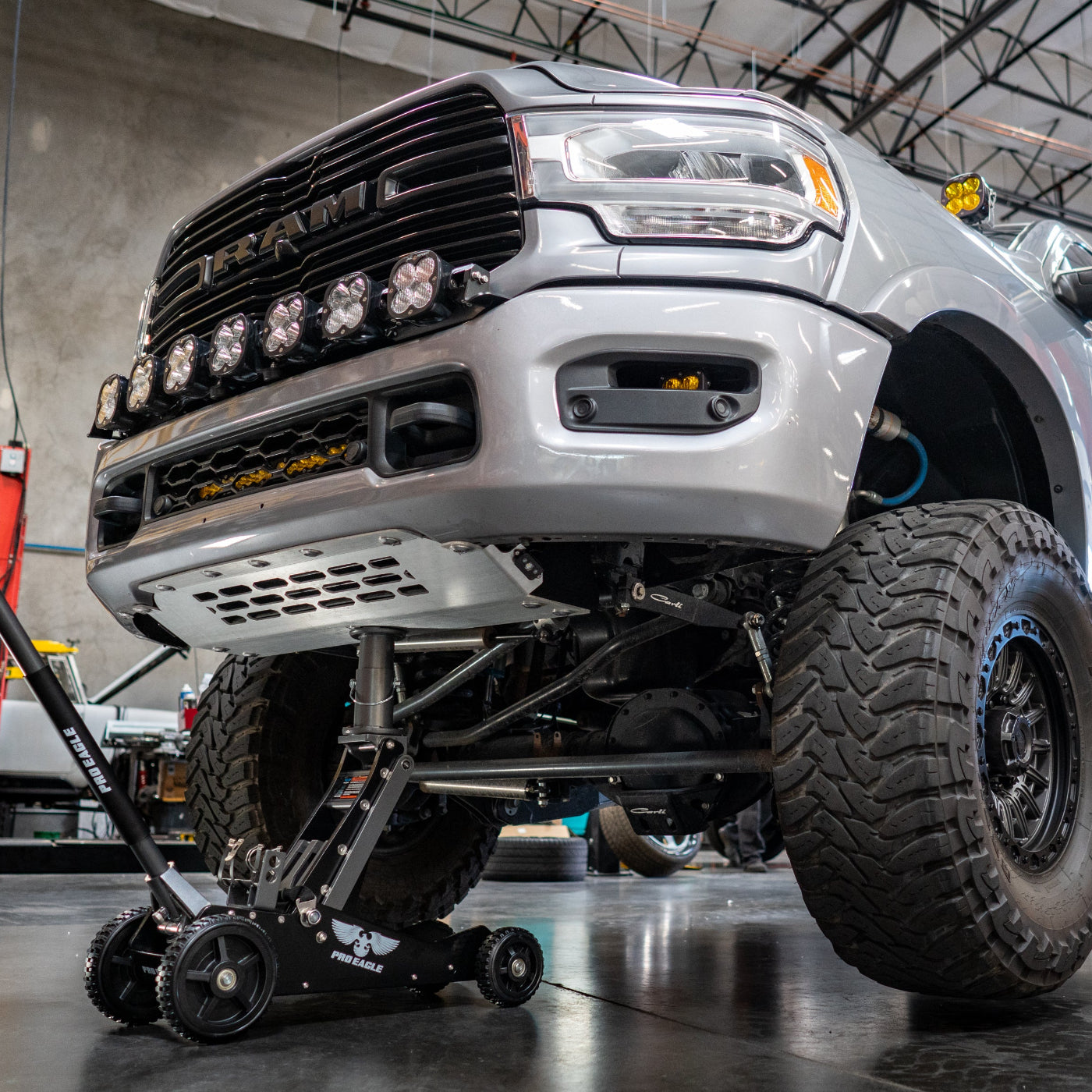 '19-26 Ram 2500/3500 Powerwagon Skid Plate System installed