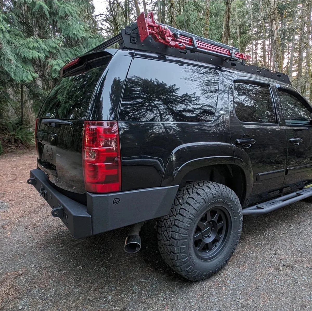 2007-2014 CHEVY/GM TAHOE/YUKON OCTANE HIGH CLEARANCE REAR BUMPER Front View