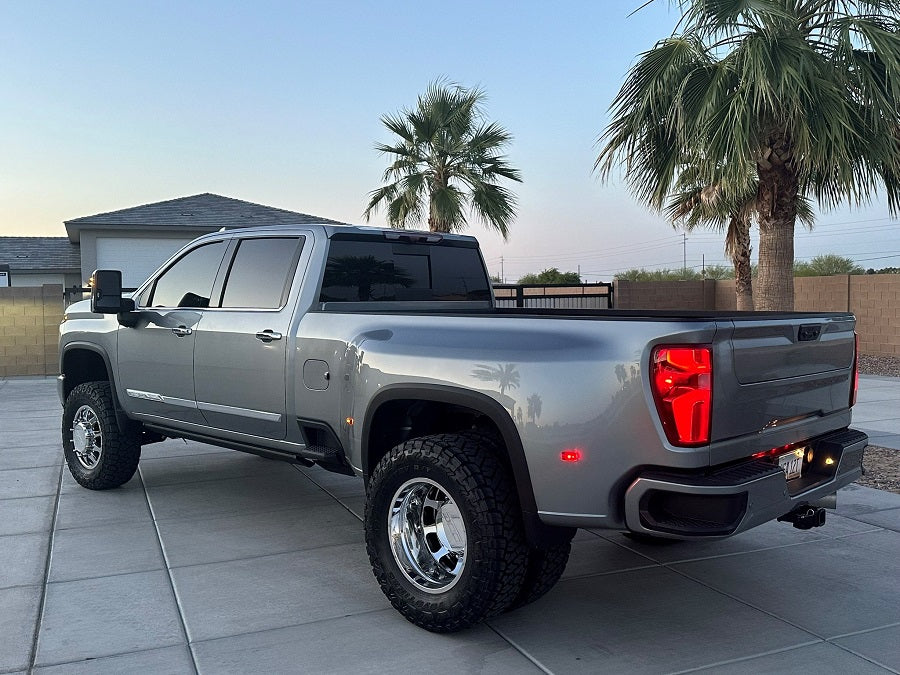 CST 20-25 GM 3500 4″ Stage 10 Suspension System Front View