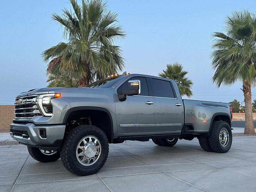 CST 20-25 GM 3500 4″ Stage 10 Suspension System Front View