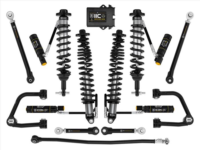 NON-SASQ 3-4" LIFT STAGE 8 SUSPENSION SYSTEM TUBULAR HEAVY RATE
