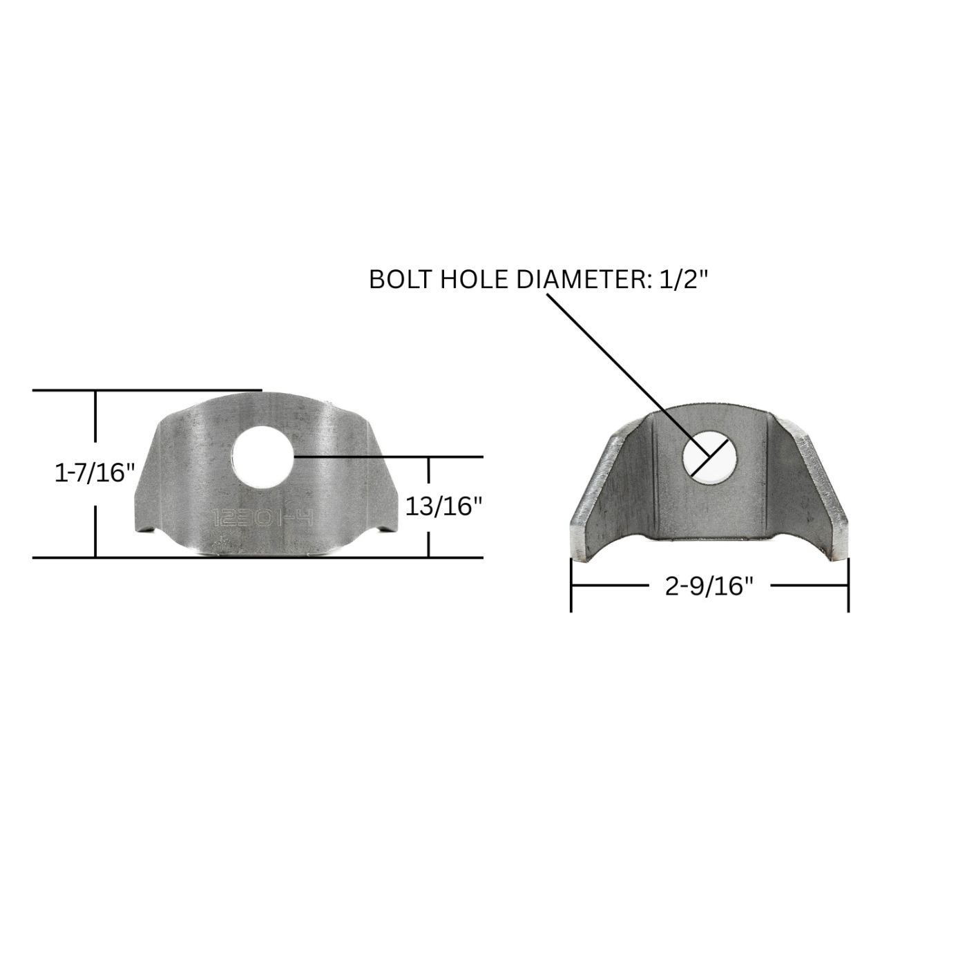 SDHQ Built Stub Whip Mounting Tab diagram