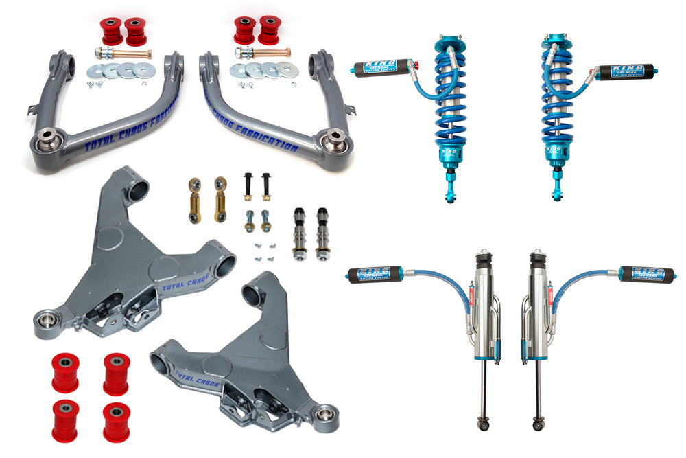 MID TRAVEL LIFT KIT W/ FRONT AND REAR 3.0 INCH DIAMETER ADJUSTABLE SHOCKS - 2ND GEN TUNDRA