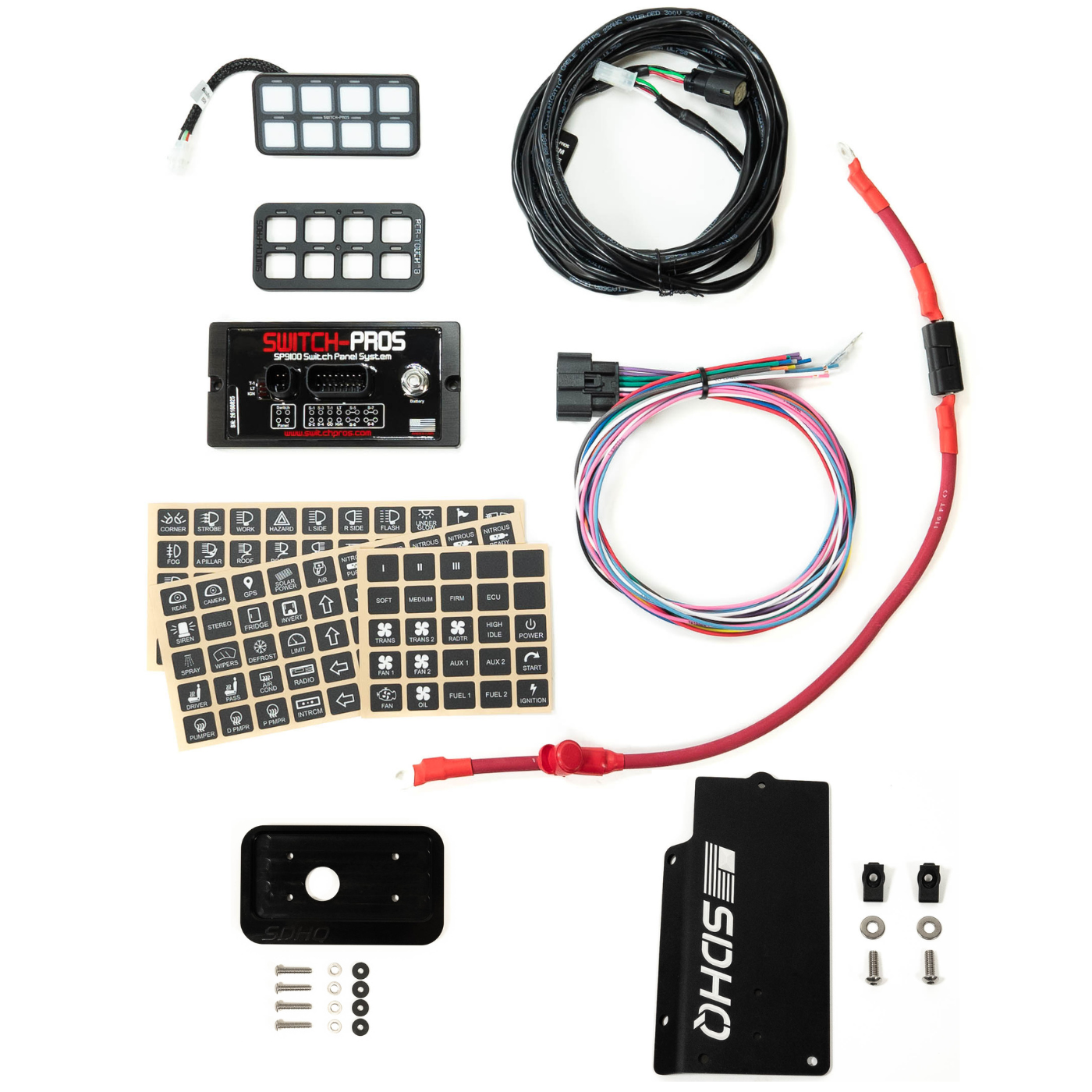 2014-2021 Toyota Tundra SDHQ Built Complete Switch Pros SP9100 Mounting Kit