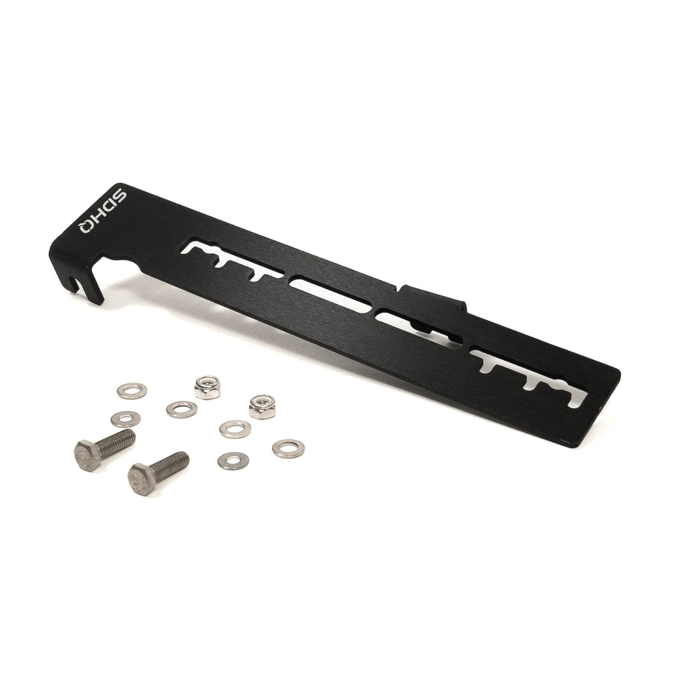 2016-2024 Titan / Titan XD SDHQ Built Switch-Pros Power Module Mount display of included parts and hardware