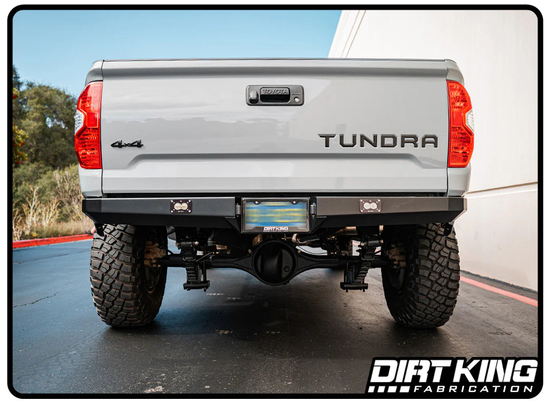 14-21 Tundra Plate Rear Bumper Front View