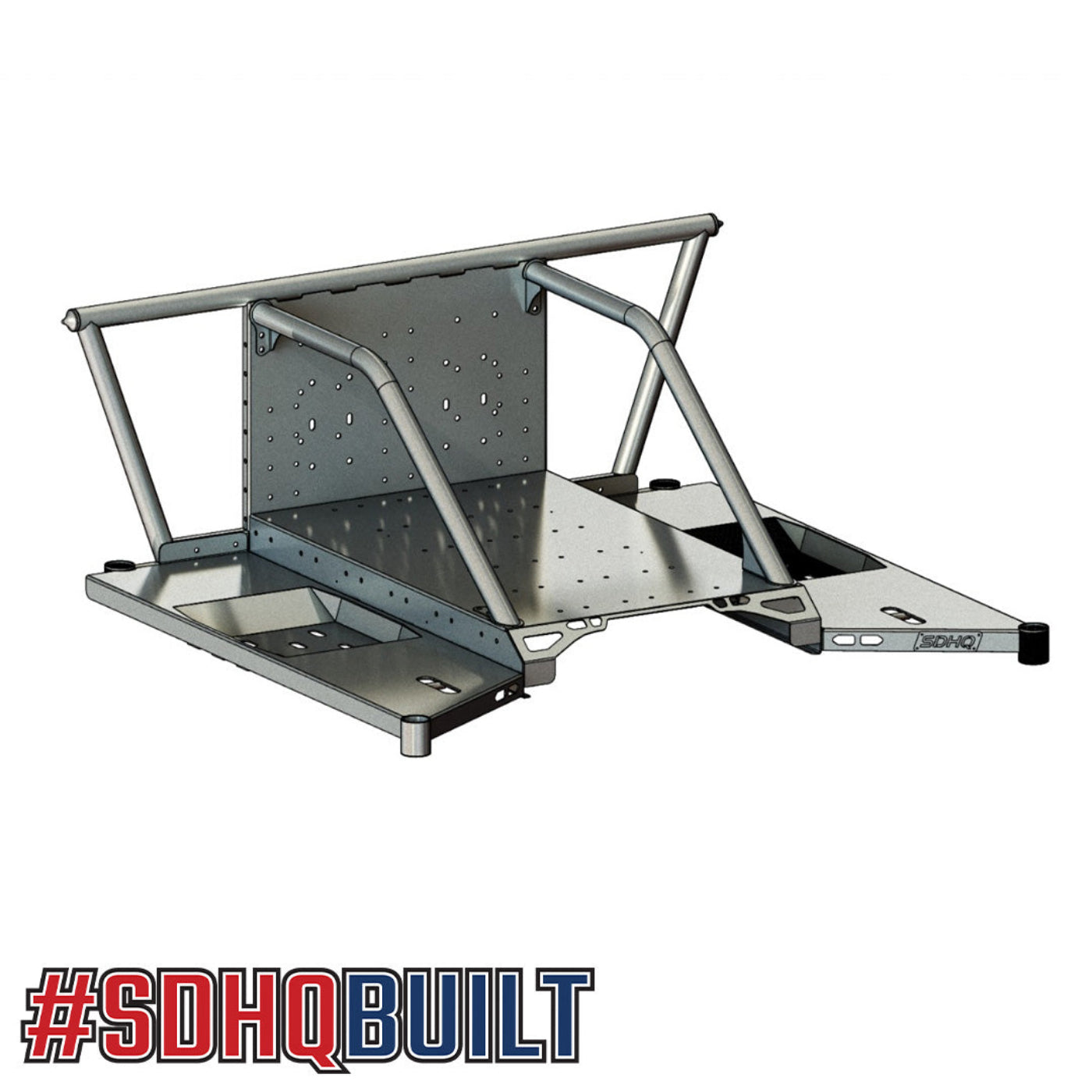 '22-25 Toyota Tundra SDHQ Built In Bed Chase Rack design