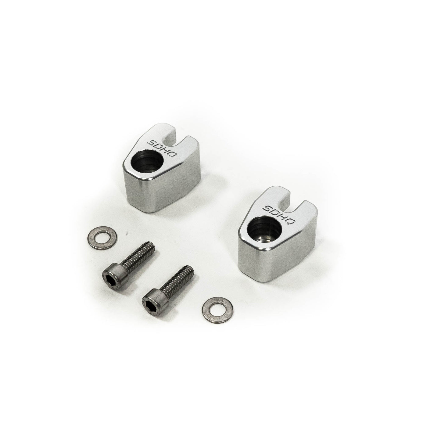 '22-24 Toyota Tundra SDHQ Built Billet Front ABS Guards display of included parts and hardware