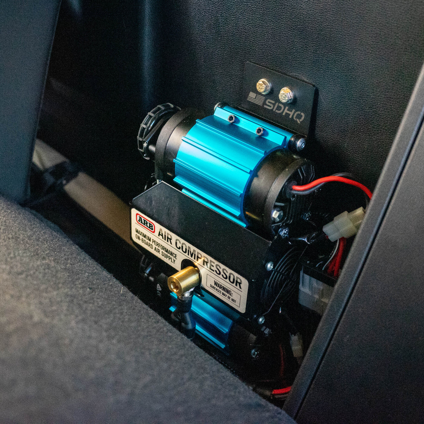 '22-25 Toyota Tundra Crew Max SDHQ Built ARB Twin Air Compressor Mount installed