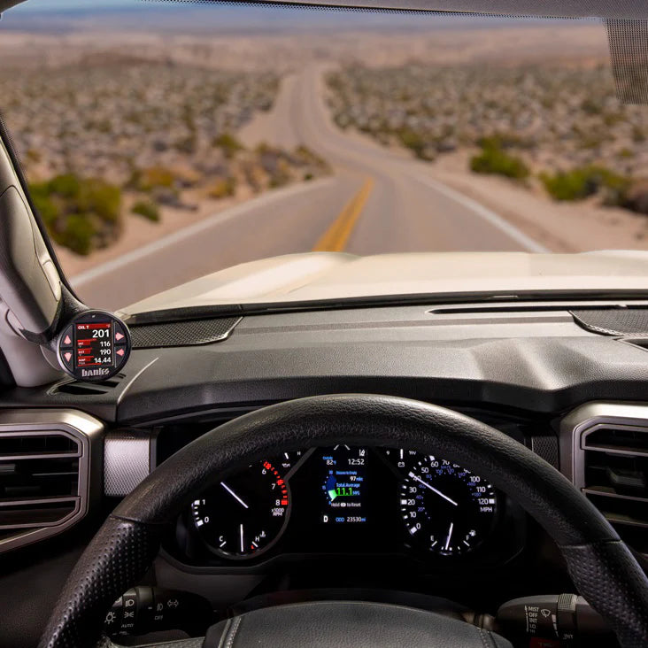 2022-2024 Toyota Tundra iDash Stealth Pod Mounts Front View