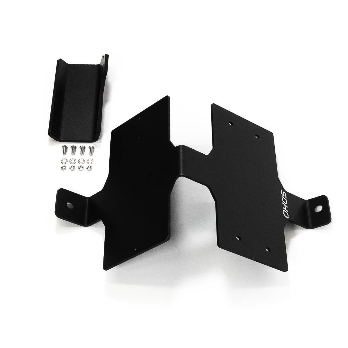 '22-24 Toyota Tundra SDHQ Built Complete Switch-Pros RCR-Force-12 Mounting Kit display of included power module mount parts and hardware