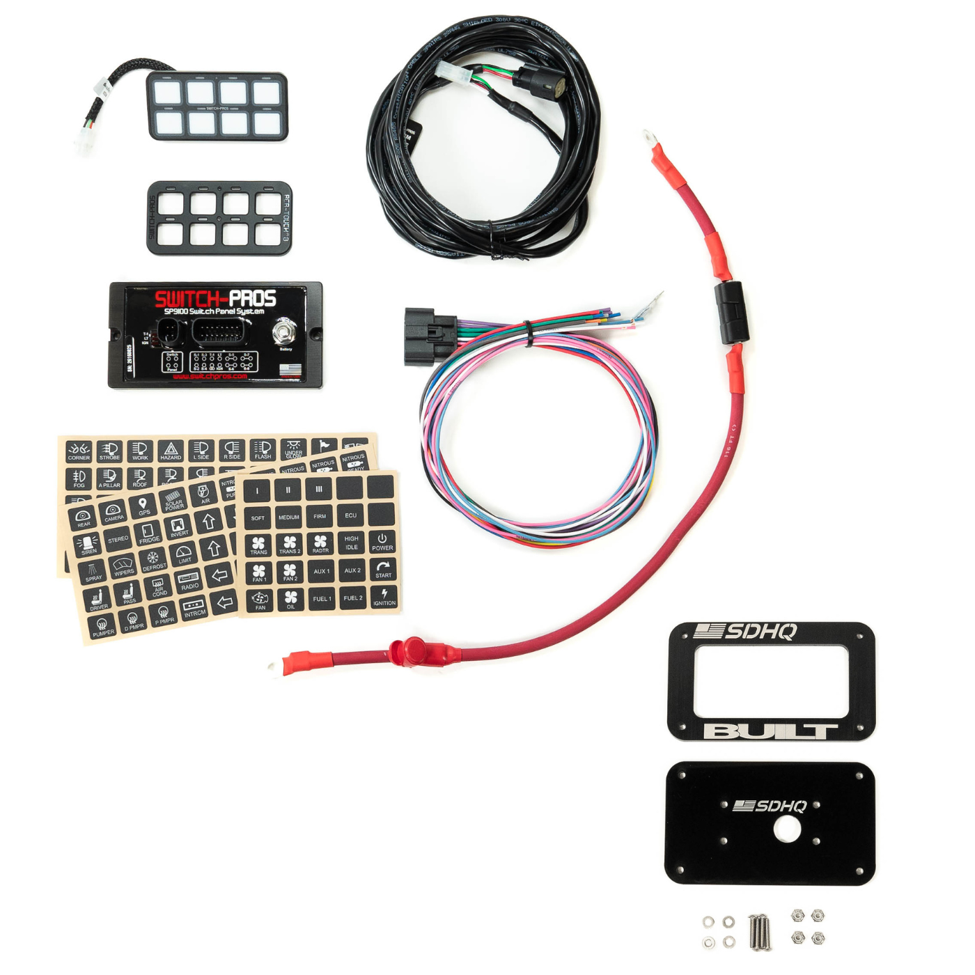 Switch Pros SP9100 8-Switch System with SDHQ Built Universal Keypad Mount