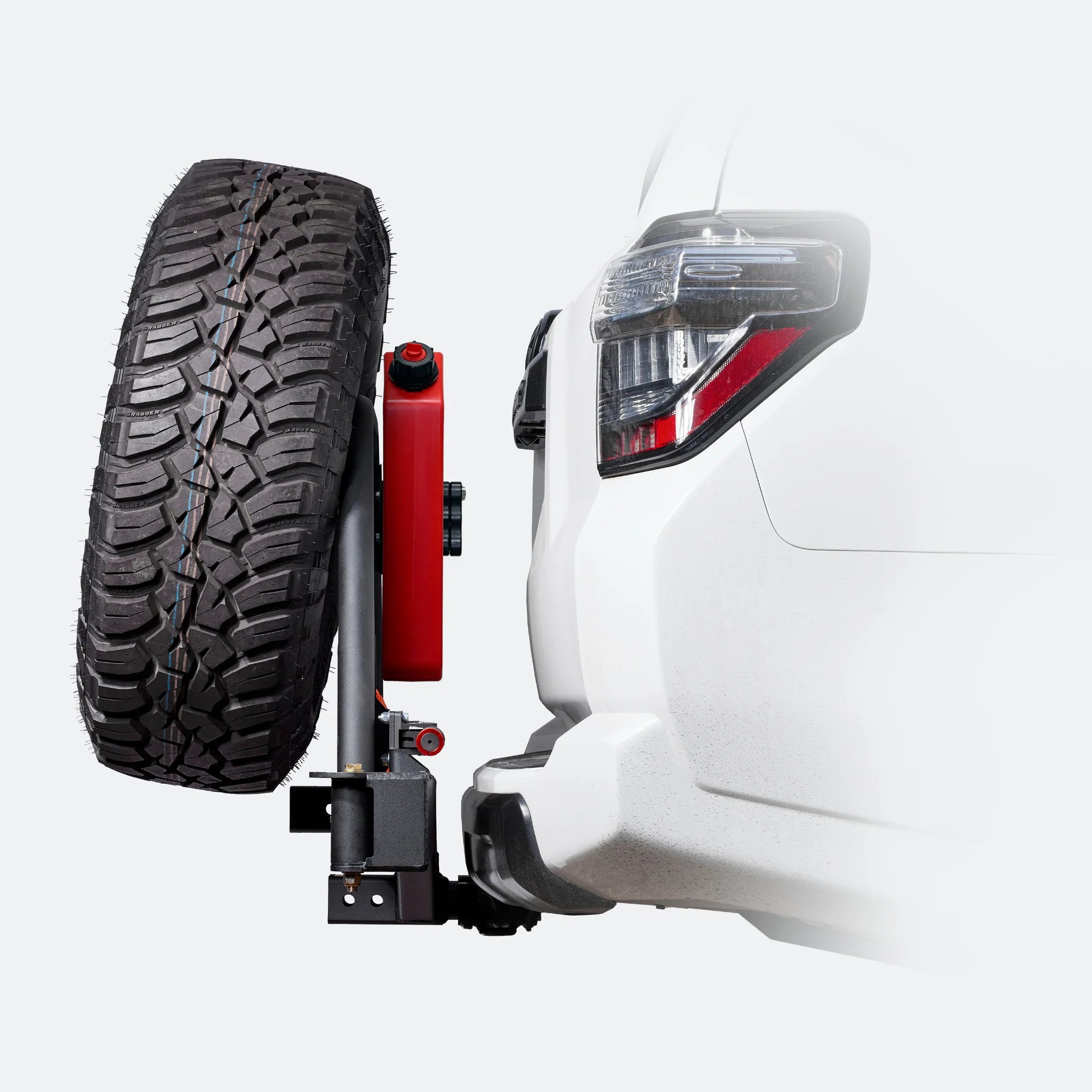 UltraSwing Short-Fit Spare Tire Hitch Mount | RiGd Supply Front View