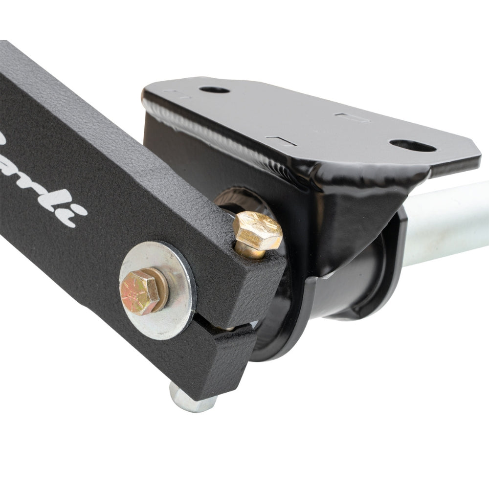 '13-24' Ram 2500/3500 Carli Torsion Sway Bar Kit Mounting Bracket Close-up Display