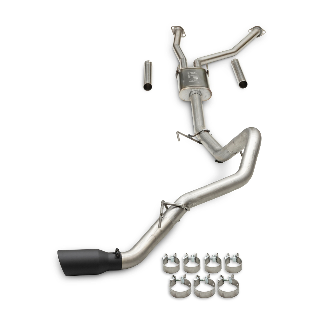 Flowmaster FlowFX Cat-Back Exhaust System Display of Included Parts