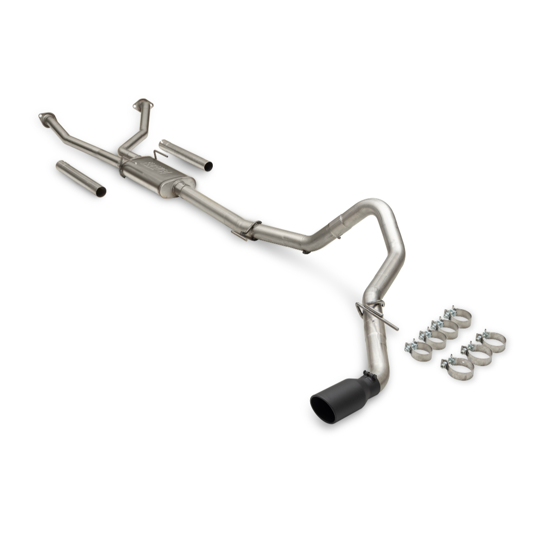 Flowmaster FlowFX Cat-Back Exhaust System Display of Included Parts
