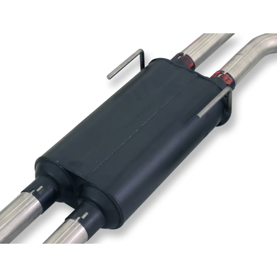 Flowmaster American Thunder Cat-Back Exhaust System Close-up Display