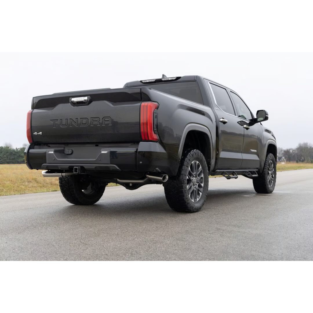 Flowmaster American Thunder Cat-Back Exhaust System Display on Vehicle