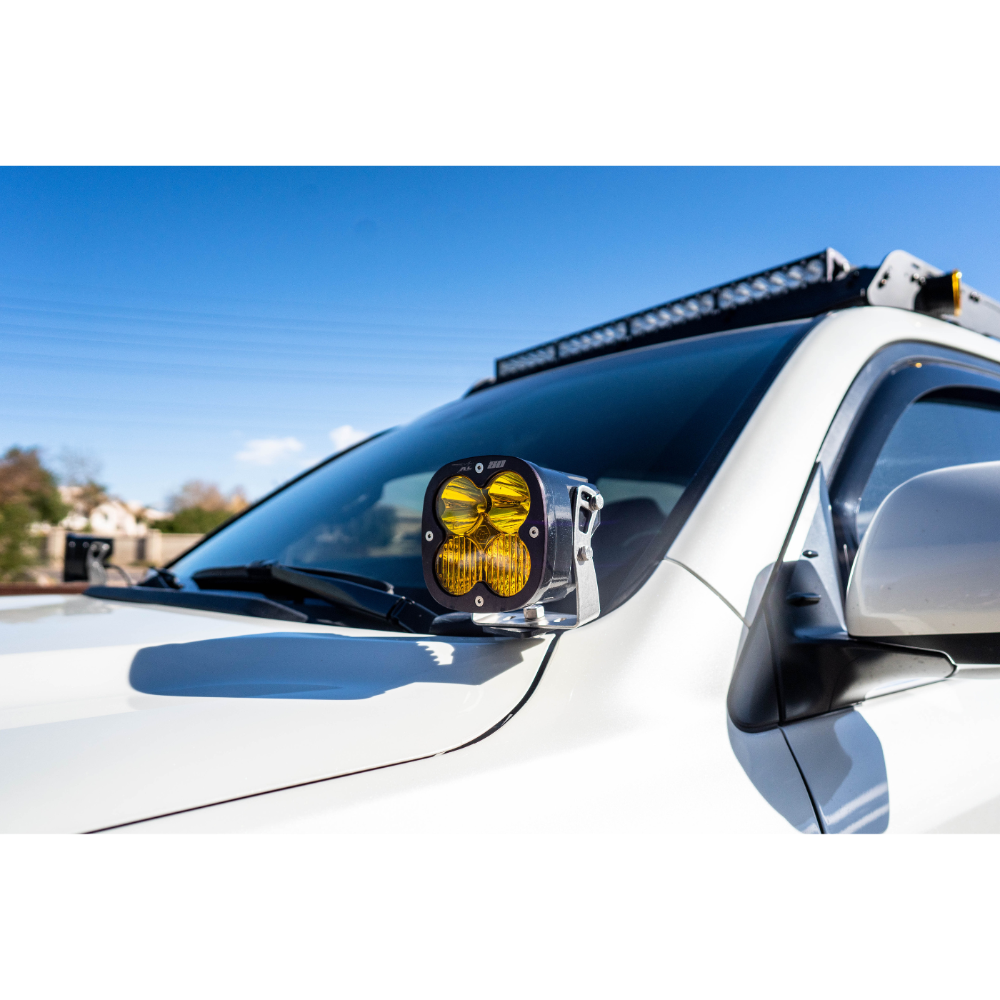 Baja Designs XL 80 LED Light Display on Vehicle