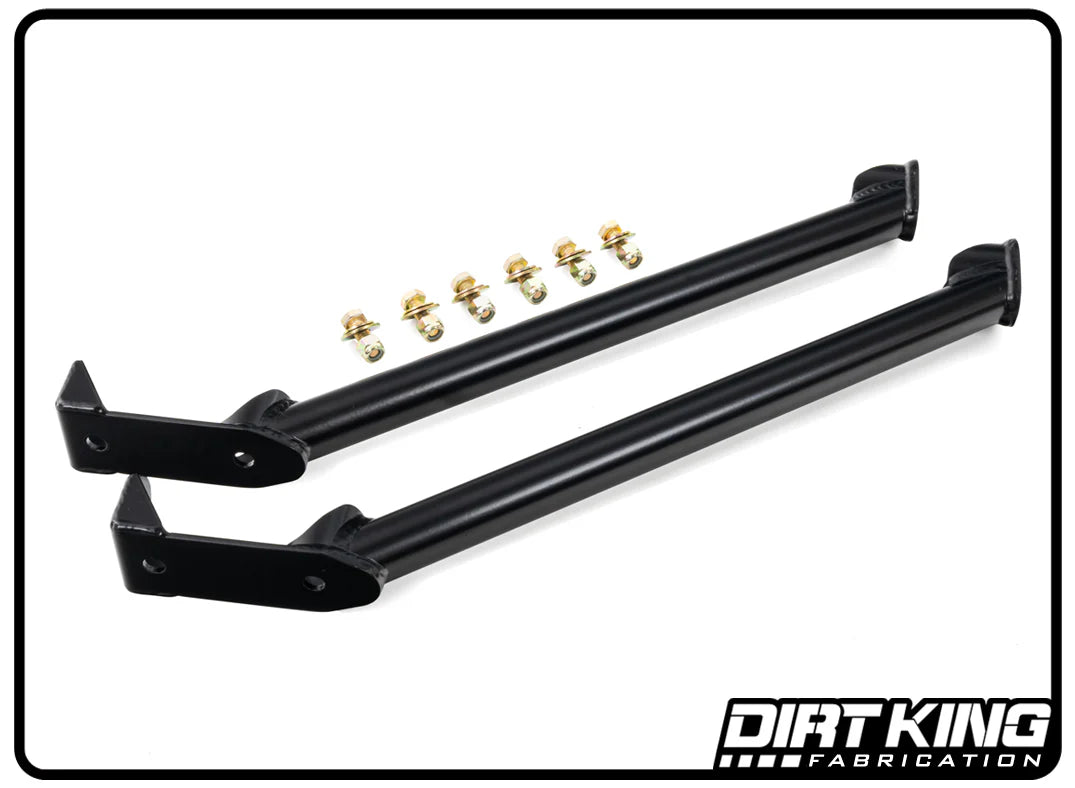 09-18 Ram 1500 Bed Supports with Whip Mounts Front View