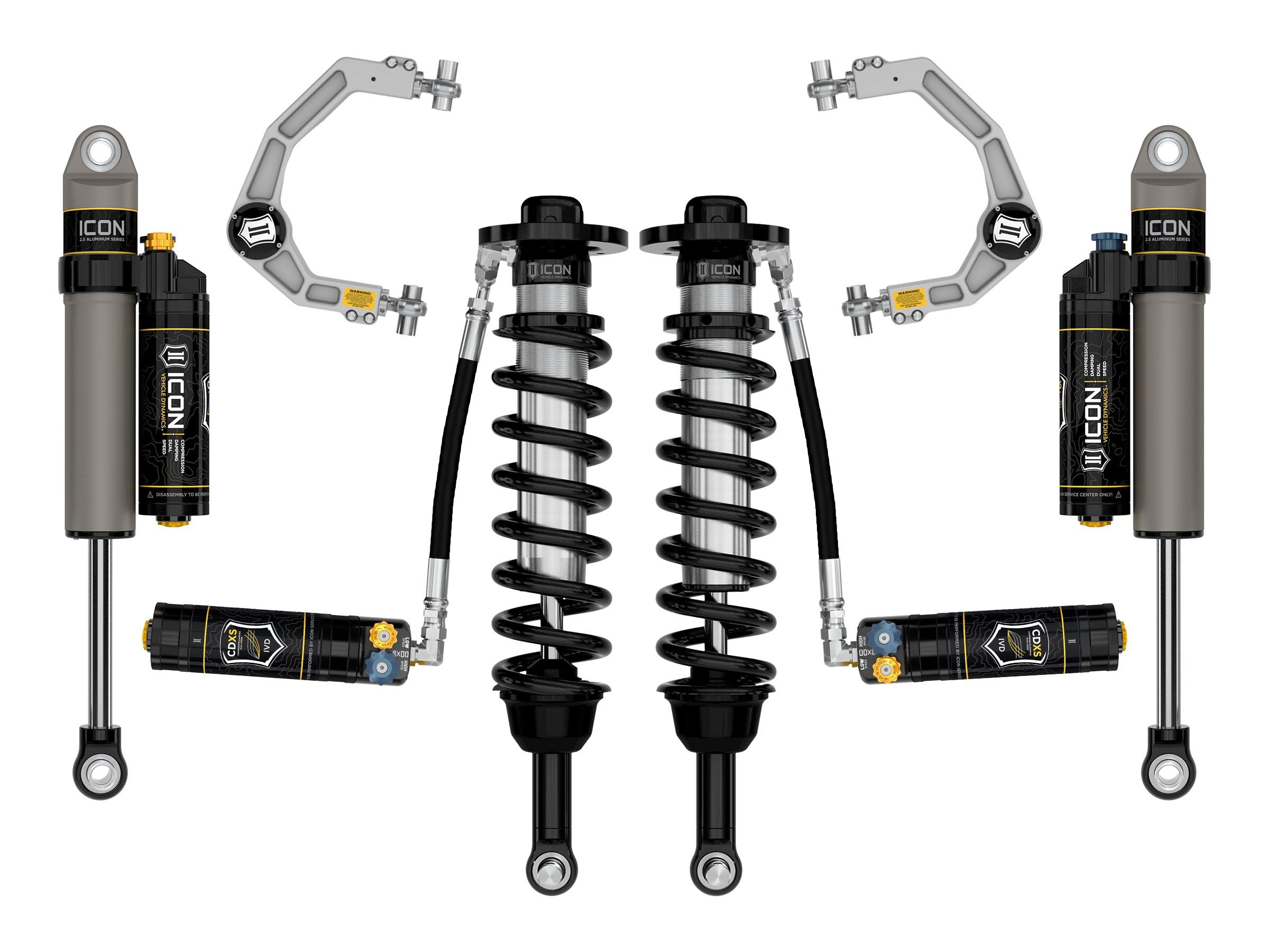 21-24 FORD F150 4WD 2.75-3.5" STAGE 4 SUSPENSION SYSTEM