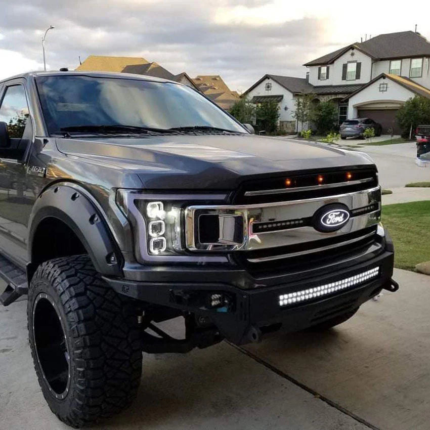 2018-2020 FORD F150 OCTANE FRONT BUMPER Front View