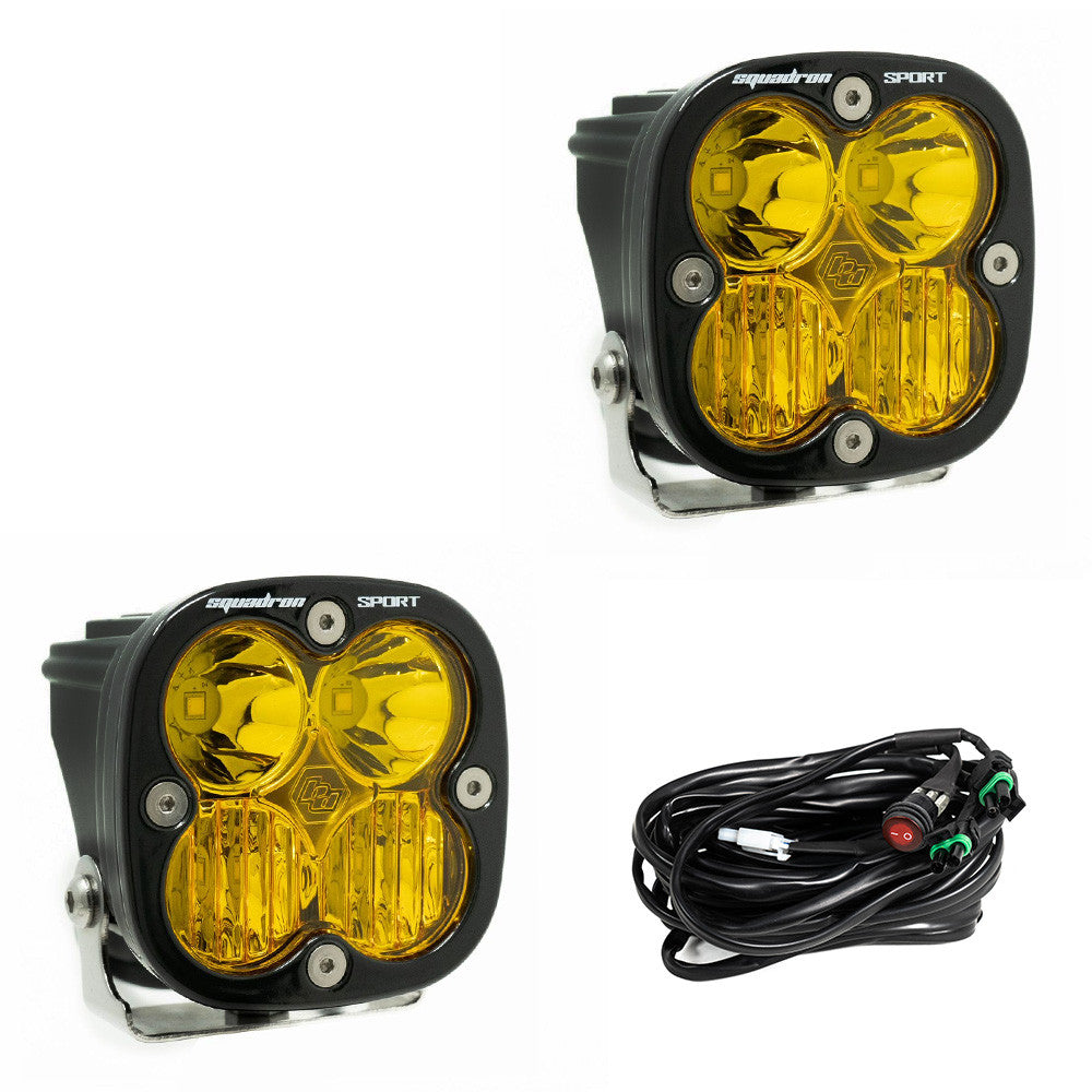 Baja Designs Squadron Sport LED Light - Pair