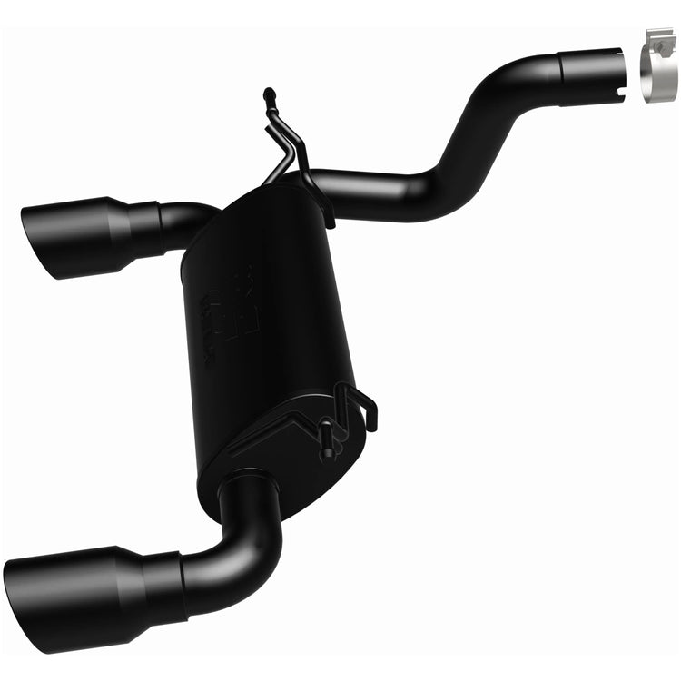 MagnaFlow 2018-2025 Jeep Wrangler Street Series Axle-Back Performance Exhaust System Front View
