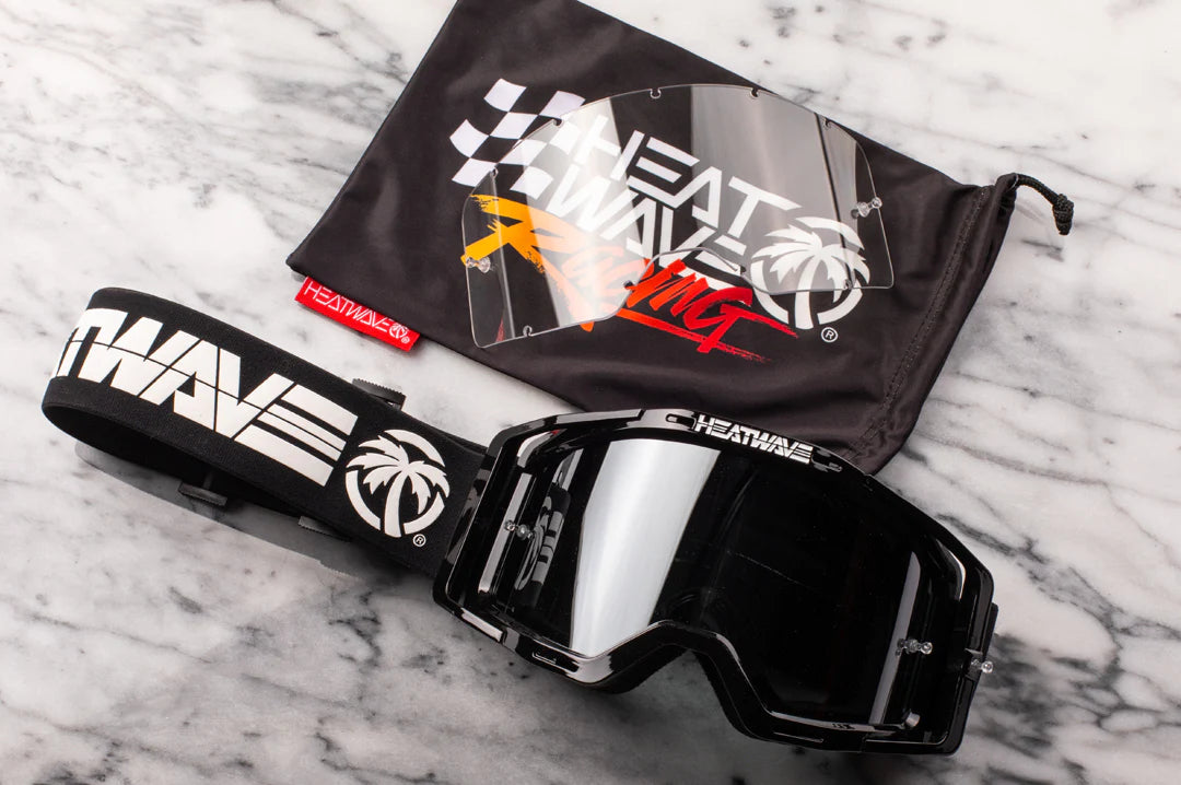 MXG-250 MOTORSPORT GOGGLE - BILLBOARD ICON BLACK Display