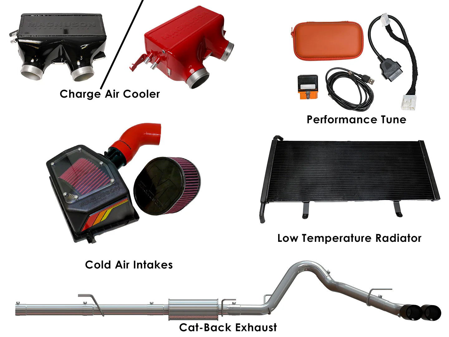 Toyota Tundra and Sequoia 3.4L V6 Magnuson Performance Pack Front View