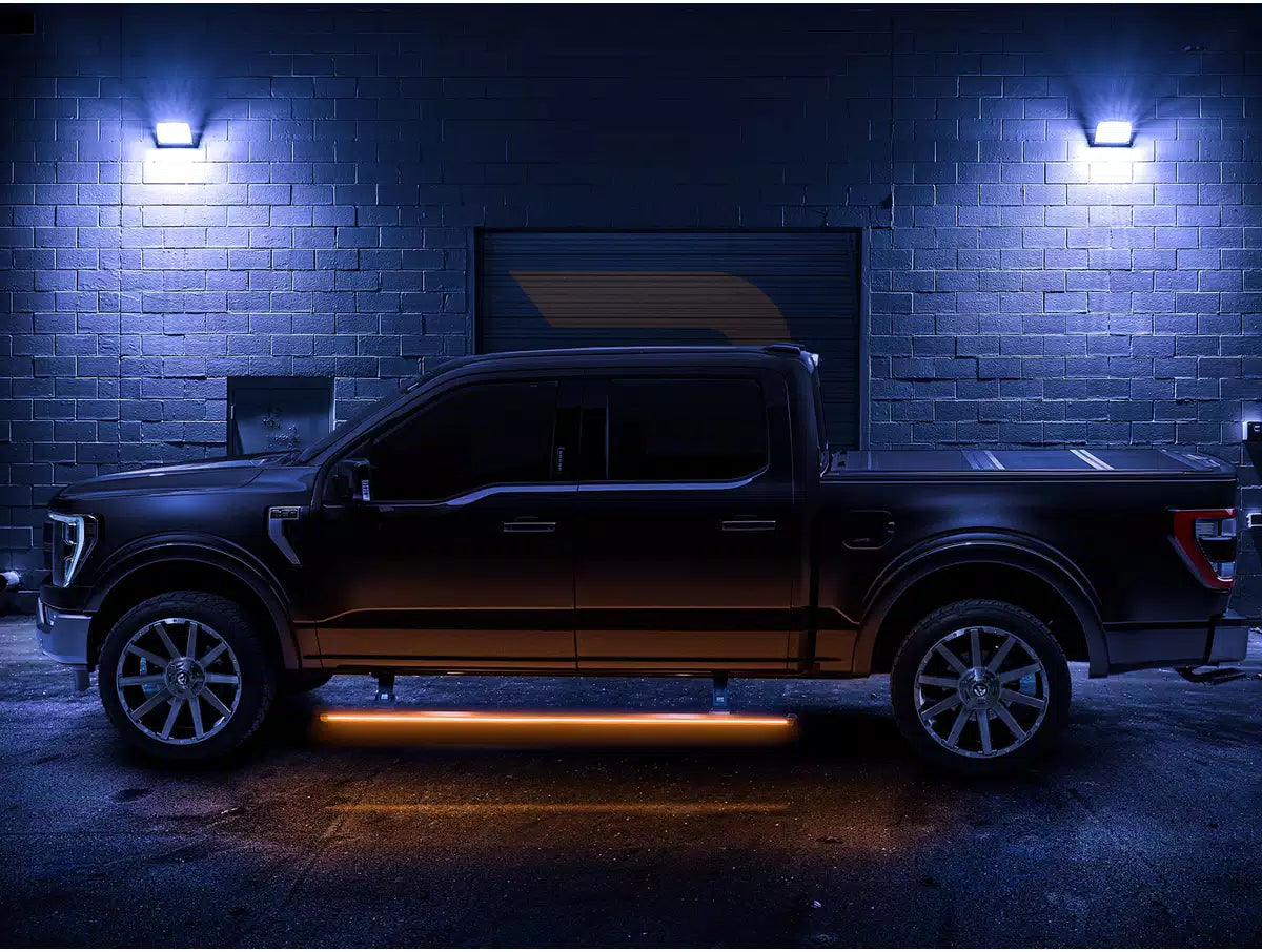 AMP Research PowerStep Vision 17'-19' F250/F350 Side View