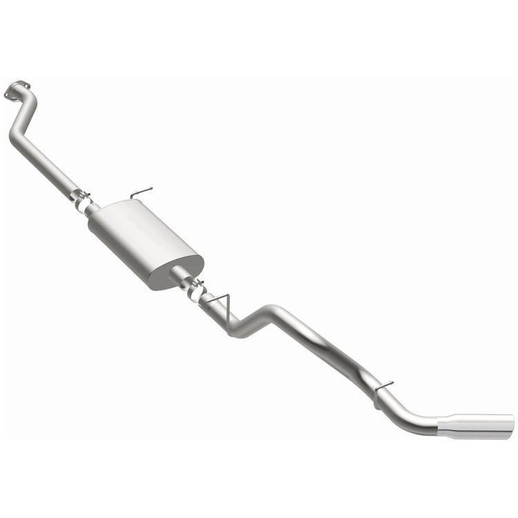 MagnaFlow Street Series Cat-Back Performance Exhaust System 15618 Front View