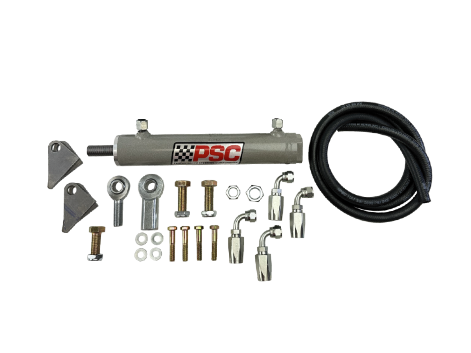 2003-2013 Dodge 2500/3500 4wd Cylinder Assist Axle Kit Front View