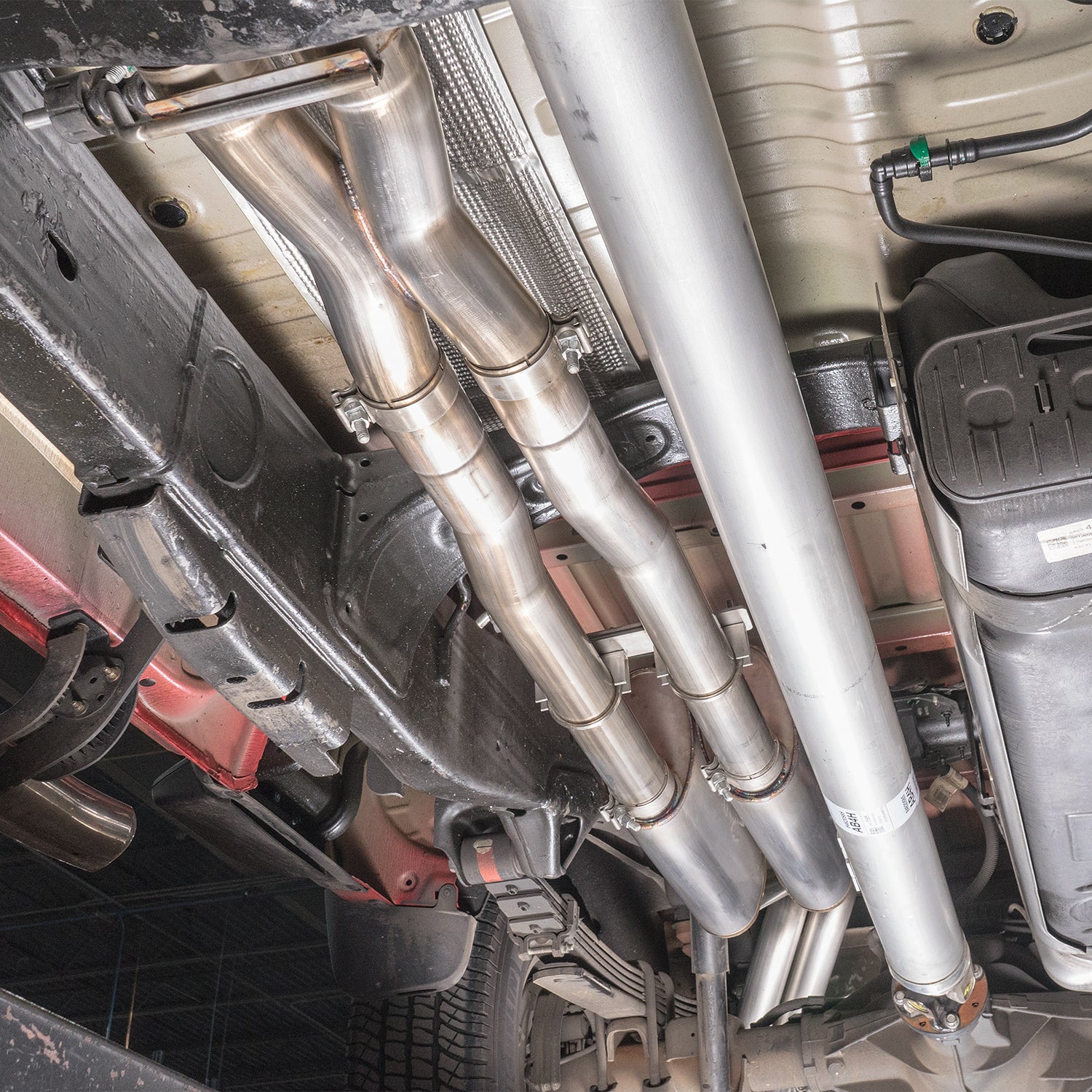 2020-23 Silverado HD 6.6L Catback Front View