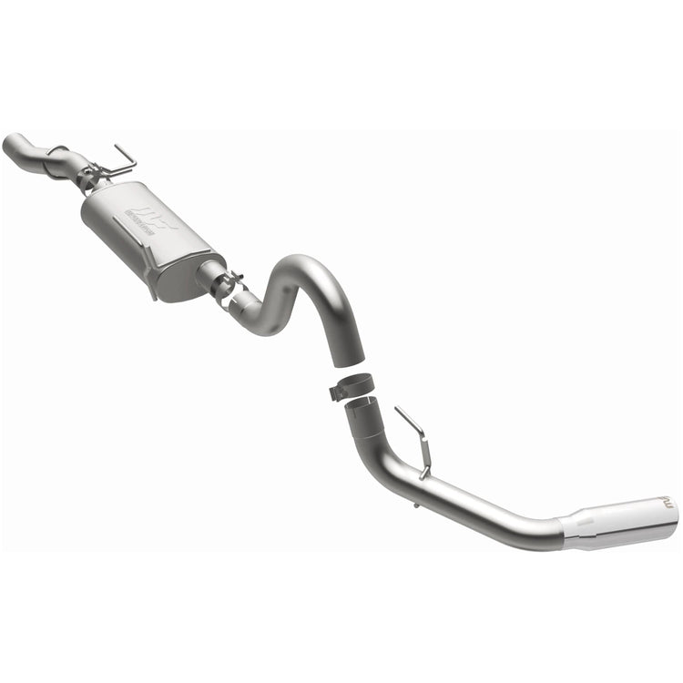 MagnaFlow 2021-2025 Ford F-150 Street Series Cat-Back Performance Exhaust System Front View