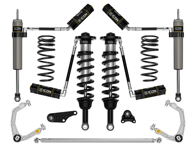 ICON 2025 Toyota 4Runner 4WD, 1.25-3" Lift, Stage 6 Suspension System, Billet